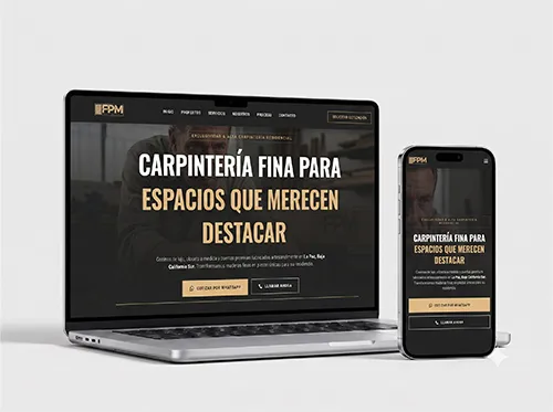 FPM Carpintería Website
